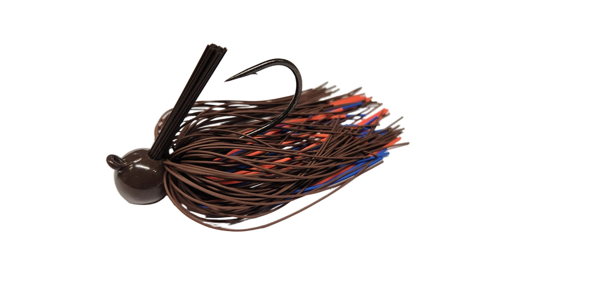 Fall Special Finesse: Randy Blaukat's Throwback Jig Brown/Orange/Blue
