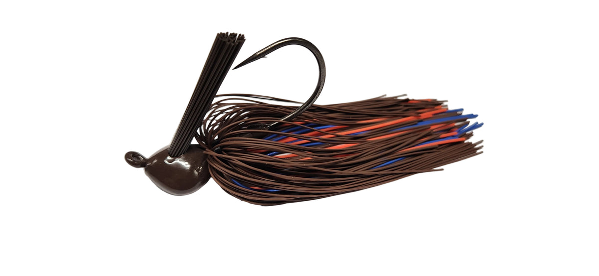 Fall Special Flipping: Randy Blaukat's Throwback Jig Brown/Orange/Blue